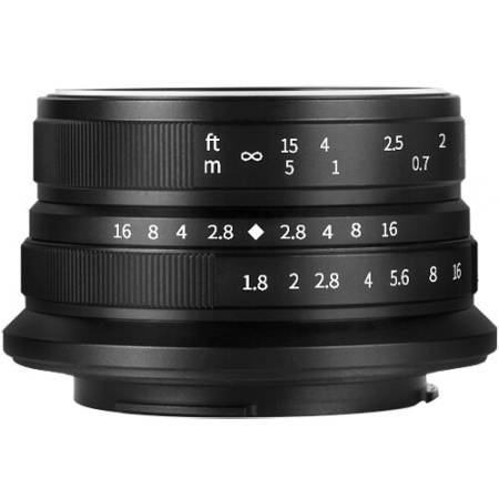 7Artisans 25mm F1.8 APS-C - obiektyw stałoogniskowy
